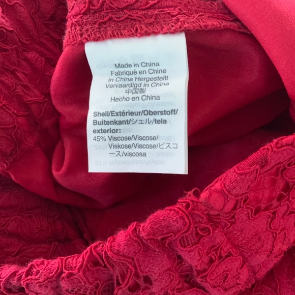 EUC JCREW lace pull on pant - Picture 4 of 5